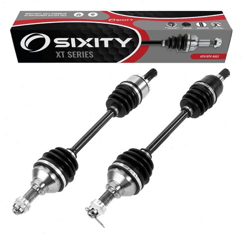 محاور Sixity XT الأمامية اليسرى والأمراض اليمنى متوافقة مع Kawasaki 650i 750i 750i Brute Force Pair 2015 2014 2013 2013 2011 2010 2009 2007 2006 2005 in Saudi Arabia