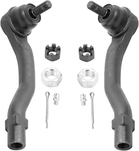 Detroit Axle-أمامي 2PC TIE RODS لـ Toyota 01-03 Highlander 02-03 Camry Lexus ES300 ، 2 TIE ROD OPEN in Saudi Arabia