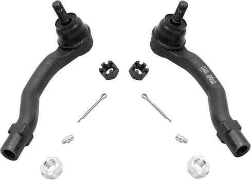 Detroit Axle-أمامي 2PC TIE RODS لـ Toyota 01-03 Highlander 02-03 Camry Lexus ES300 ، 2 TIE ROD OPEN in Saudi Arabia