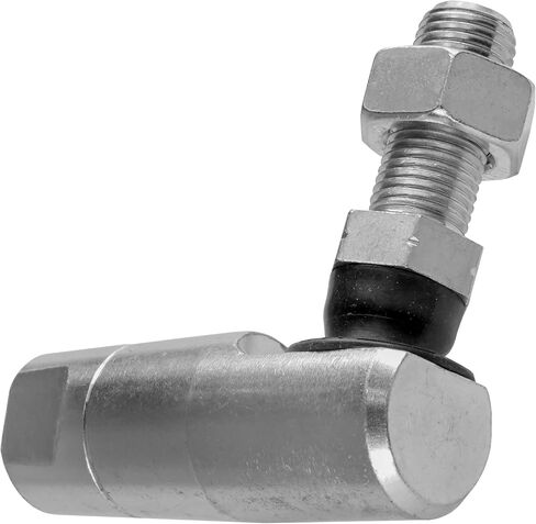 Caltric Front Left Tie Rod End 1/2" Compatible With John Deere 335 345 355D 425 445 455 AM133073 in Saudi Arabia