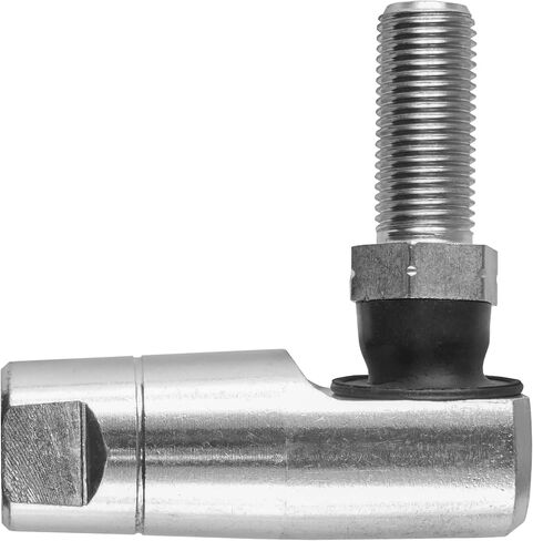 Caltric Front Left Tie Rod End 1/2" Compatible With John Deere 335 345 355D 425 445 455 AM133073 in Saudi Arabia