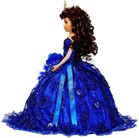 18" Porcelain Quinceanera Umbrella Doll (Quince Anos)~ KK18725-3 ~ (Pink) in Saudi Arabia