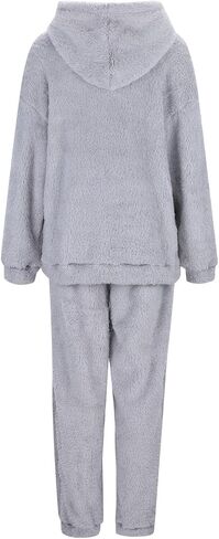 بيجامات السيدات يضع 2 قطعة غامضة الصوف للنساء للنساء الدافئ و sweatpant مجموعات صالة الشتاء الشتوية الفخمة in Kuwait