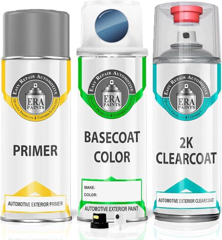 ERA Paints J8U - Quartz Blue Pearl for SUBARU Exact Match Automotive Touch Up Paint Jar - Basic Kit in Kuwait