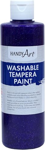 Handy Art Gold Glitter Washable Paint, 16 Fl Oz (Pack of 1), 16 Ounce in Kuwait