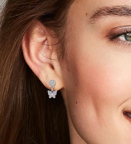 6-Pair Hypoallergenic Gold Hoop Earrings for Women – 14K Gold-Plated Flat Back Studs Set for Sensitive Skin & Cartilage Piercings in Saudi Arabia