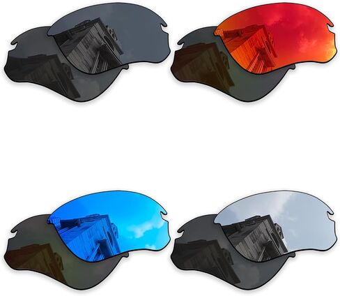 4 أزواج من العدسات البديلة المستقطبة لـ Oakley Flak Draft OO9364 نظارة شمسية ومضادة للخلع ومقاومة للأثر in Saudi Arabia
