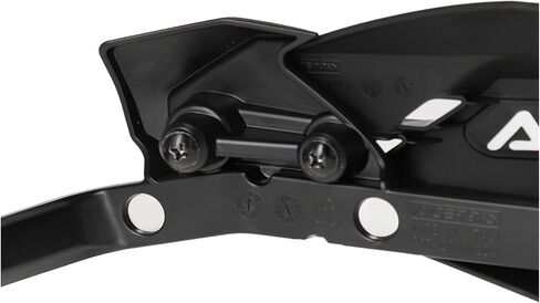 Acerbis Moto-X Black/White Handguards (2985881007) in Saudi Arabia
