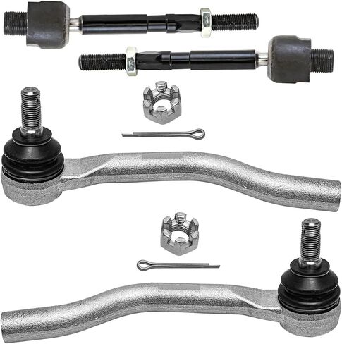 Detroit Axle-2.4L FWD RODS Front Tie For 2013-2017 Honda Accord 2015-2017 TLX ، 4 inner & Outer Tie Rod Weads 2014 2016 in Saudi Arabia
