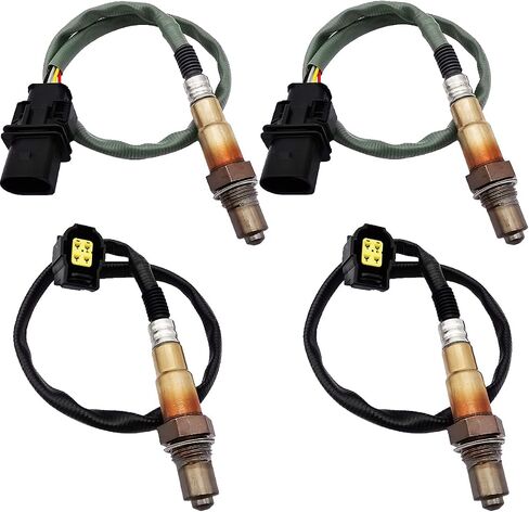 4pcs 0035427018 0045420818 مستشعر Opstream Oxygen O2 لـ Mercedes-Benz C300 3.0L CL550 5.5L E350 3.5L E550 5.5L GLK350 3.5L ML63-AMG 6.3L R63-AMG 634-5096 234 in Saudi Arabia