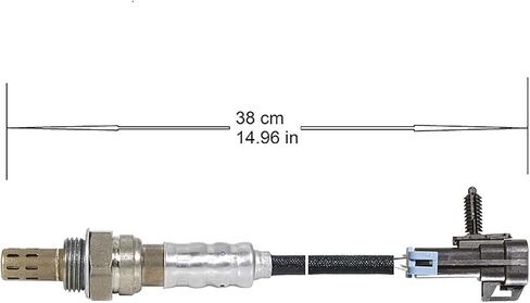 2Pcs Upstream And Downstream Oxygen Sensor Replacement For Pontiac Grand Prix 3.8L 2007 2006 2005 2004 234-4646 234-4647 in Kuwait