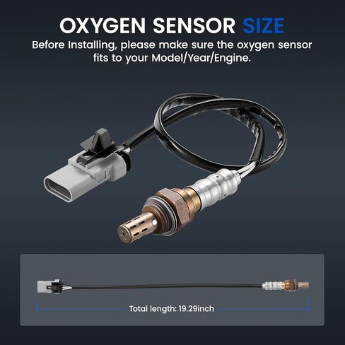 مستشعر Oxygen O2 234-4762 في المنبع والمصابة متوافق مع Chevy Express 2500/3500/4500/Silverado 1500/Suburban/Tahoe ، متوافق مع GMC Savana 2500/3500/4500/Sierra 1500/Yukon ، 4pcs in Saudi Arabia