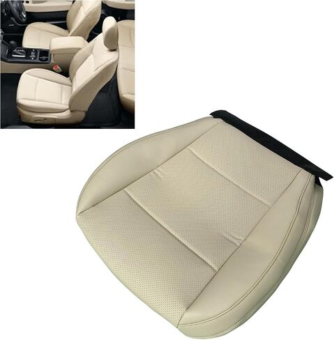 غطاء مقعد جلدي بديل من جانب السائق متوافق مع Subaru Outback 2015 2016 2017 2018 2019 Driver Side Side Cover Bottom Cover Tan 3.6L 2.5L LEFT GOOD SBLZT02 in Saudi Arabia