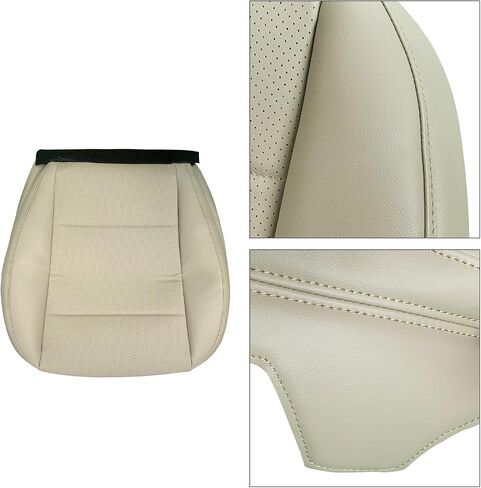 غطاء مقعد جلدي بديل من جانب السائق متوافق مع Subaru Outback 2015 2016 2017 2018 2019 Driver Side Side Cover Bottom Cover Tan 3.6L 2.5L LEFT GOOD SBLZT02 in Saudi Arabia