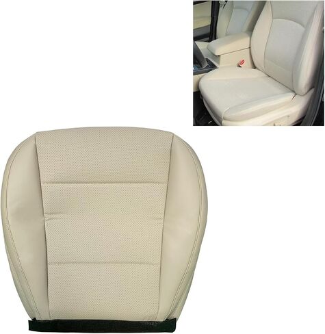 غطاء مقعد جلدي بديل من جانب السائق متوافق مع Subaru Outback 2015 2016 2017 2018 2019 Driver Side Side Cover Bottom Cover Tan 3.6L 2.5L LEFT GOOD SBLZT02 in Saudi Arabia