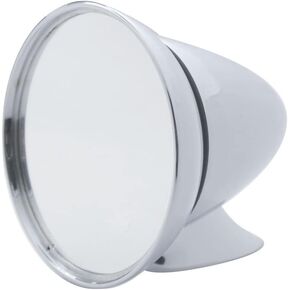 United Pacific S1402 Large GT Racing Style Exterior Mirror, Diecast Arm & Mirror Head, Universal Application, L/H or R/H Side – Chrome – ONE Mirror in Kuwait