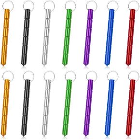 7Pcs Safety keychain Set Protection Keychain, Aluminum Keychain Keychain Set, Self Defense Weapon for Women Girls in Kuwait