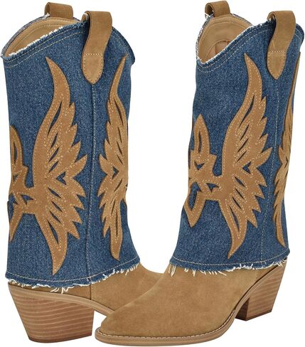 Nine West Women's Ringer Western Boot in Saudi Arabia