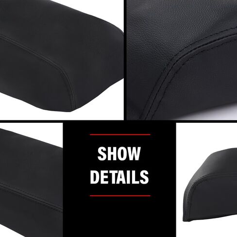 DOTCOM Center Console Lid Armrest Cover Compatible with Ford Explorer 2011 2012 2013 2014 2015 2016 2017 2018 Black in Kuwait