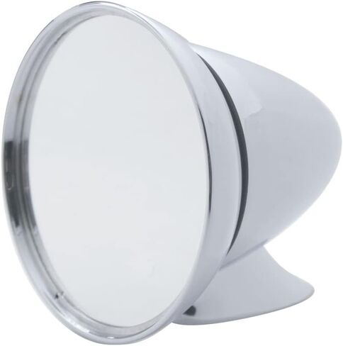 United Pacific S1402 Large GT Racing Style Exterior Mirror, Diecast Arm & Mirror Head, Universal Application, L/H or R/H Side – Chrome – ONE Mirror in Saudi Arabia