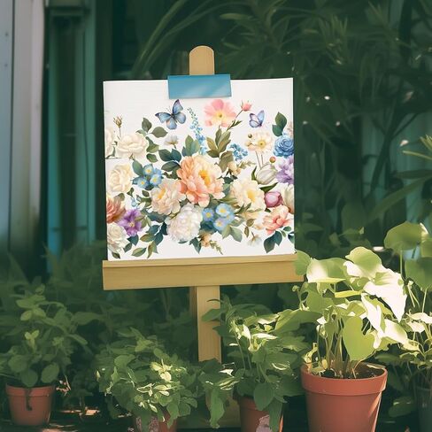 3 Sheets Flower Rub on Transfer Vintage Floral Rub on Transfers Vivid Flower Decal Stickers Durable Waterproof Redesign Furniture Sticker for Wood Furniture Wood Home Paper DIY Craft in Kuwait