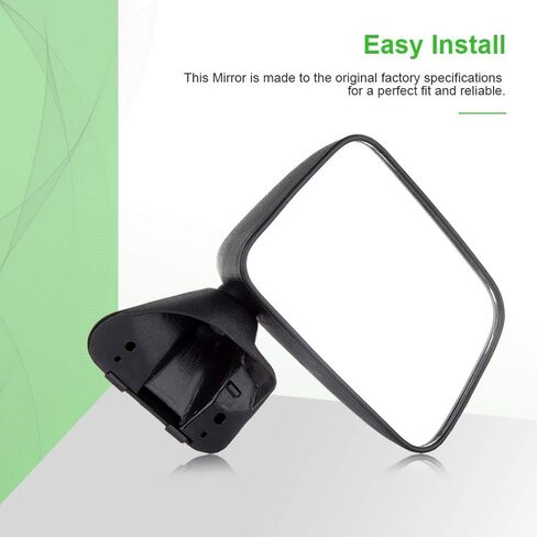 SCITOO Right Side Mirror Fit Compatible with 1987-1995 for Toyota Pickup Manual Fold RM72004-111R in Saudi Arabia
