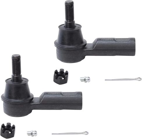 Detroit Axle - 2WD Front Tie Rods Kit for 2005-2015 Toyota Tacoma, 4 Inner Outer Tie Rod End Links 2 Tie Rod Boots 2006 2007 2008 2009 2010 2011 2012 2013 2014 Replacement in Saudi Arabia