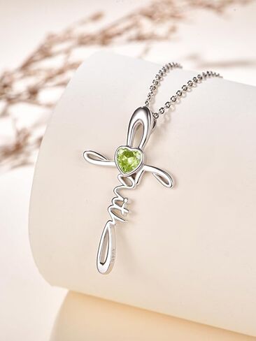 Tangpoet Faith Cross Necklace for Women 925 sterling Silver Faild of a custard pendant abledant delivery networs for birthday mothers day Christmas in Kuwait