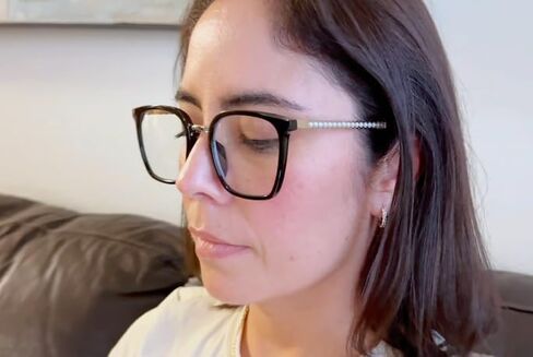 Oversized Reading Glasses for Women,Blue Light Blocking Spring Hinges Eyeglasses Anti UV Ray/Glare in Saudi Arabia