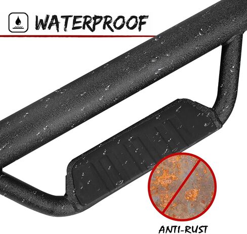 75 Inch Running Boards Compatible with 2015-2025 Chevy Colorado/GMC Canyon Crew Cab Door Step Drop Down Side Step, Hoop, BCC Step Bar. in Saudi Arabia