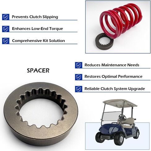 High Torque Driven Clutch Spring & Spacer Kit Golf Cart Clutch G1 G2 G8 G9 G14 G20 G21 G22 1979-2007 OEM#CP-0100K in Saudi Arabia