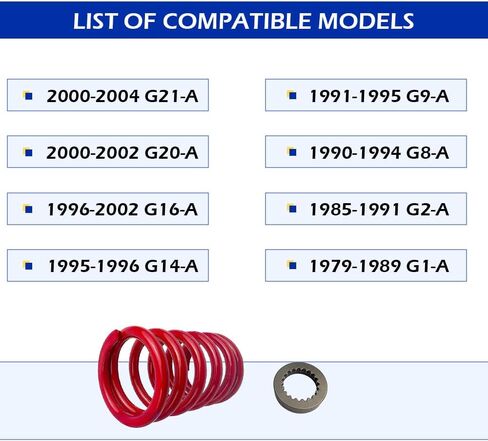 High Torque Driven Clutch Spring & Spacer Kit Golf Cart Clutch G1 G2 G8 G9 G14 G20 G21 G22 1979-2007 OEM#CP-0100K in Saudi Arabia