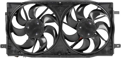 cciyu Engine Radiator Cooling Fan Assembly fit for 2021-2024 for Ford for Bronco | 2024 for Ford for Ranger in Saudi Arabia