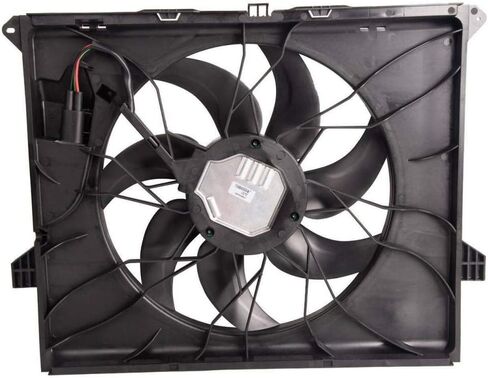 For Mercedes-Benz ML350 Radiator and A/C Condenser Fan Assembly 2006-2011 w/Brushless Motor For MB3115124 | 251 906 39 00 in Saudi Arabia