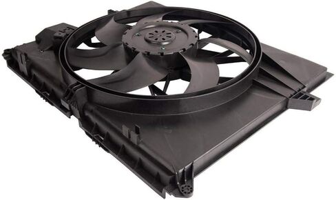 For Mercedes-Benz ML350 Radiator and A/C Condenser Fan Assembly 2006-2011 w/Brushless Motor For MB3115124 | 251 906 39 00 in Saudi Arabia