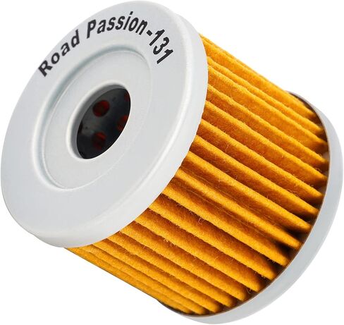 Road Passion 1651005240 High Performance Oil Filter for SUZUKI LT125 1983-1987 LT185 1984-1987 LTZ90 QUADSPORT 2007-2009 （1 pack） in Saudi Arabia