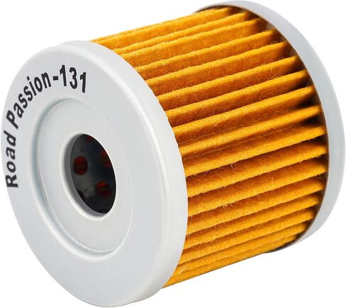 Road Passion 1651005240 High Performance Oil Filter for SUZUKI LT125 1983-1987 LT185 1984-1987 LTZ90 QUADSPORT 2007-2009 （1 pack） in Saudi Arabia