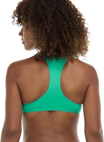 Eidon Women's Priscilla Bikini Top Swimsuit مع التفاصيل الأمامية التعادل in Kuwait