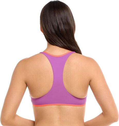 Eidon Women's Priscilla Bikini Top Swimsuit مع التفاصيل الأمامية التعادل in Kuwait
