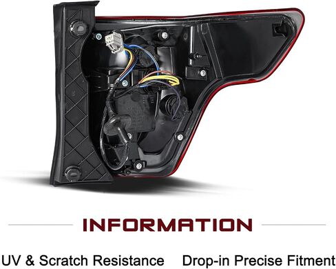 بديل لمجموعة JSBoyat Tail Light Assembly من 2016 إلى 2019 Ford Explorer Lear Leach Brake Tail Lamp (جانب السائق الأيسر) in Kuwait