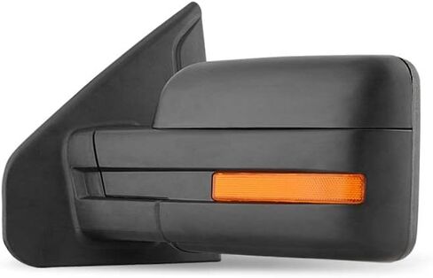 Acanii - Power Heat LED Signal Puddle View Mirror Driver Side Original Style For 2007-2014 Ford F150 F-150 Pick Up Left in Saudi Arabia