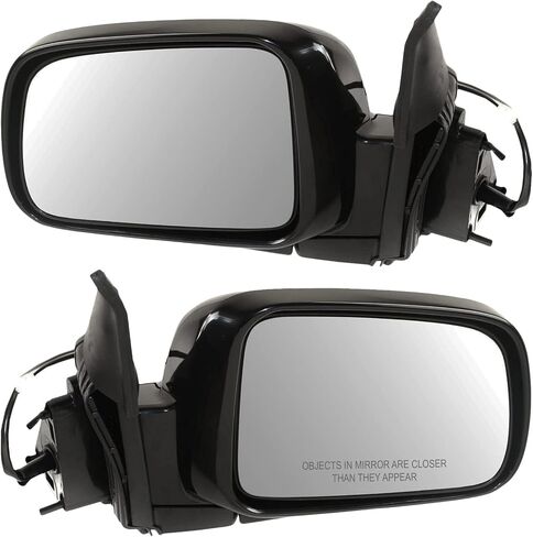 Garage-Pro Driver & Passenger Side Power Non-Heated Mirrors for Honda CR-V 2002-2006 Paintable Japan Built Vehicle in Saudi Arabia