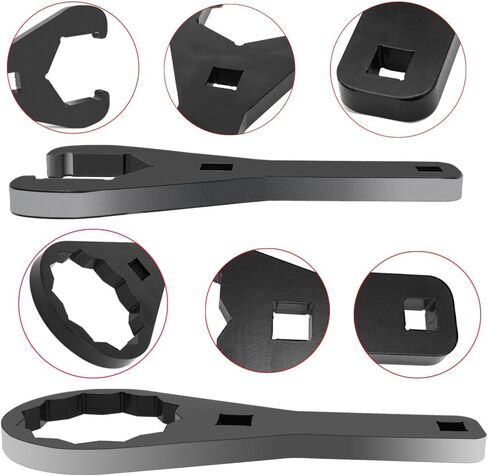 Axle Nut Wrench Tool Kit 45.5mm &56mm ATV Compatible with Honda FourTrax 250 300 350 TRX300EX TRX400EX TRX250X TRX300X TRX400X TRX450R TRX450ER ATC250R ATC350X OEM# 08-0479 in Saudi Arabia
