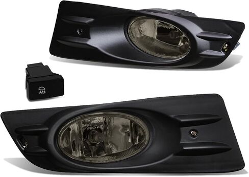 DNA MOTORING FL-ZTL-186-CH Fog Light Driver & Passenger Side Enhance visibility [Compatible with 06-07 Honda Accord 2-Door Coupe] in Saudi Arabia