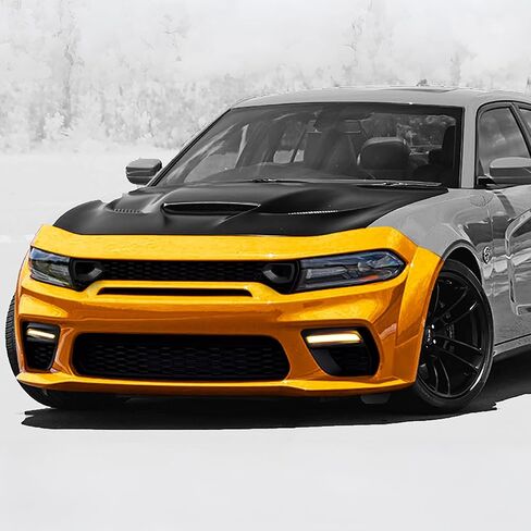 FreeMotor802 أغطية ضباب أغطية متوافقة مع 2020-2023 Dodge Charger Modelsbody | أضواء الضباب السفلية السفلية السفلية تحيط بمصابيح الإشارة بدوره الظهر DRL in Saudi Arabia