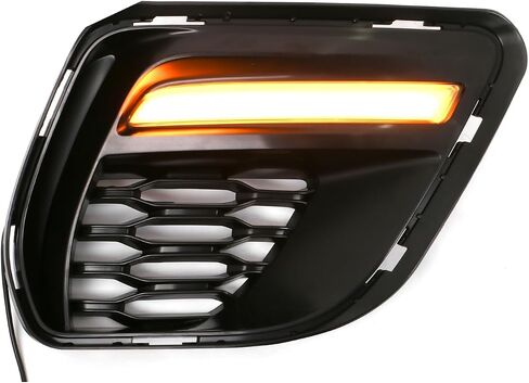 FreeMotor802 أغطية ضباب أغطية متوافقة مع 2020-2023 Dodge Charger Modelsbody | أضواء الضباب السفلية السفلية السفلية تحيط بمصابيح الإشارة بدوره الظهر DRL in Saudi Arabia