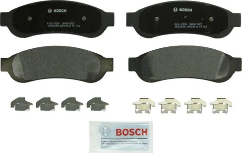 BOSCH BP1067 مجموعة وسادة الفرامل شبه المعدنية للهدوء-متوافقة مع SELECT Ford F-250 Super Duty ، F-350 Super Duty ؛ مؤخرة in Saudi Arabia