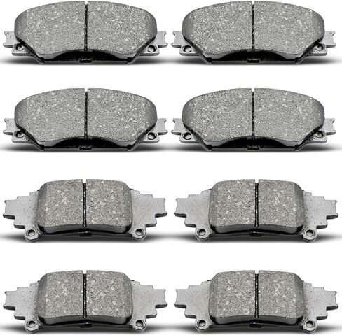 Front Rear Ceramic Brake Pads Replacement For 2012-2017 Toyota Prius V in Saudi Arabia