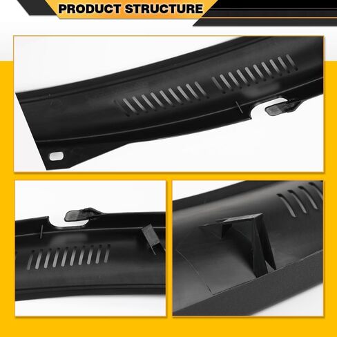 Windshield Wiper Cowl Screen Cover Pair Compatible with Benz W210 E-Class E320 E300 E430 1995-2003 2108311058, 2108310958 in Saudi Arabia