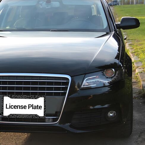 إطار لوحة الترخيص بالأبيض والأسود ، مجموعة من أغلفة لوحة ترخيص سيارة السباق 2 ، حامل لوحات للرجال والنساء ، حامل لوحات ألومنيوم للألومنيوم مقابل 4 ثقوب مع مسامير 12.3 × 6.3 في in Kuwait